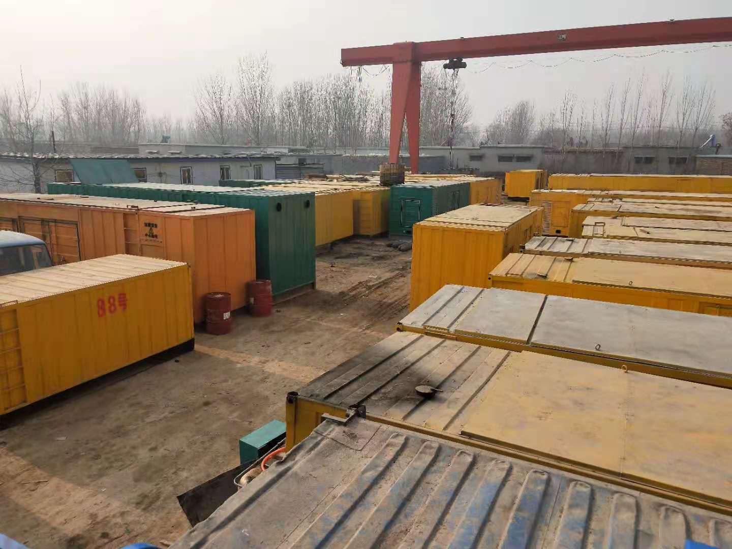 城北租赁发电机-灰尘、风沙对柴油发电机组造成哪些不良影响？