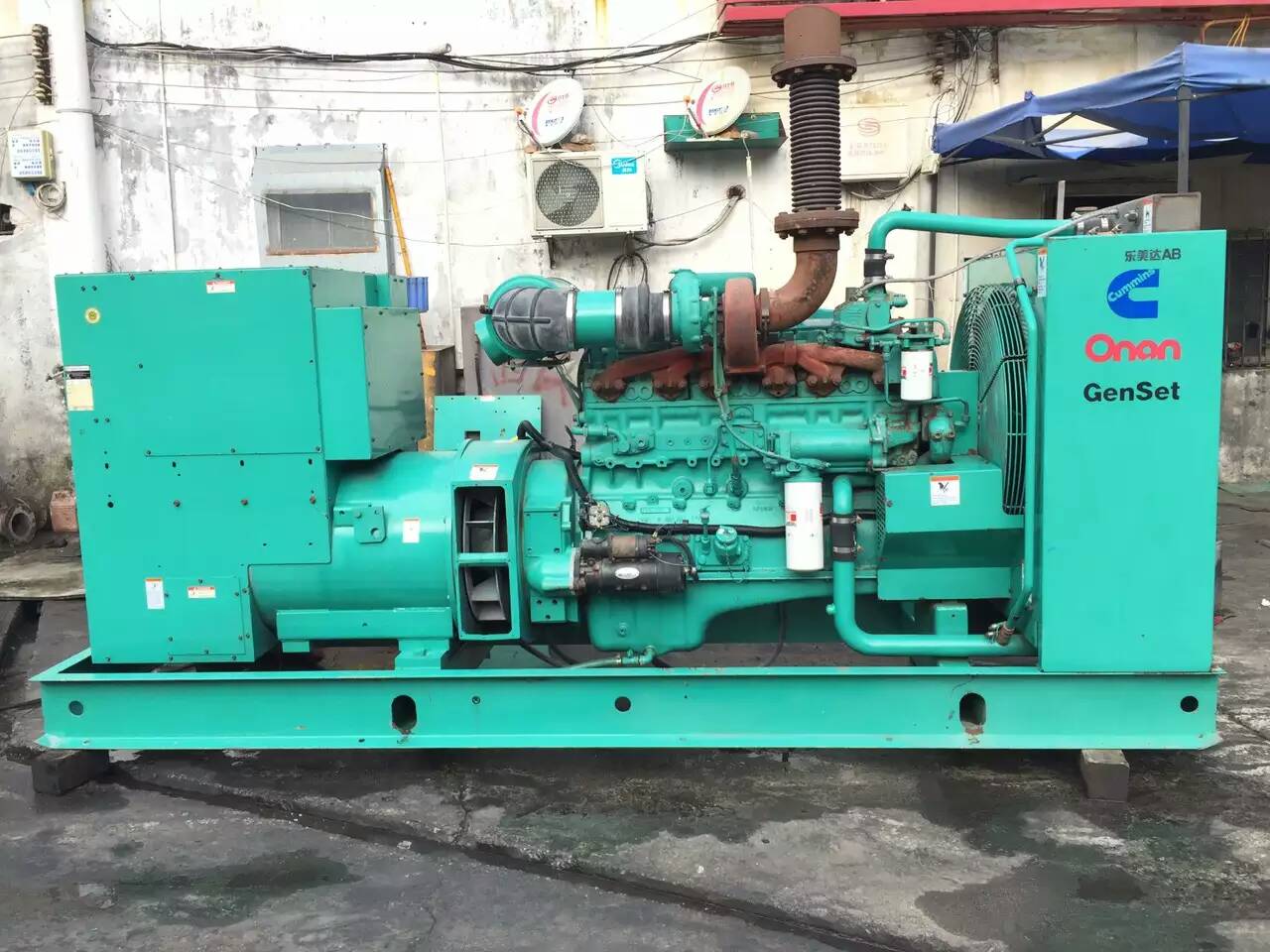 城北租赁发电机-柴油发电机不正常冒烟的原因